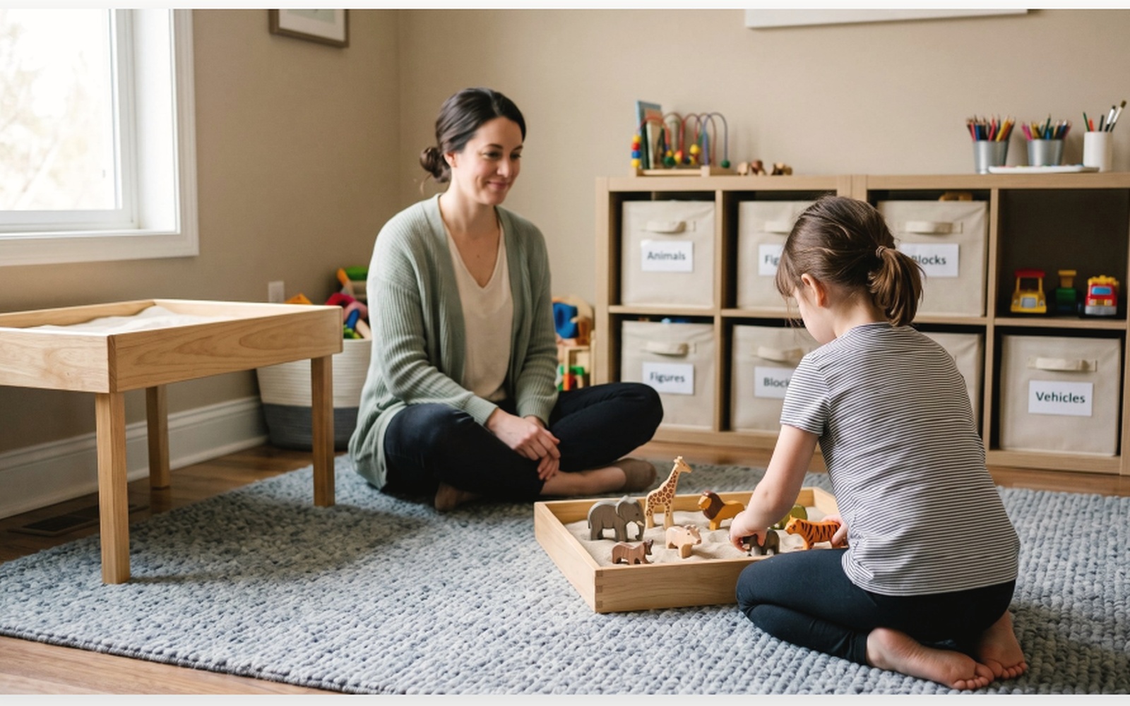 Therapeutic play session placeholder image